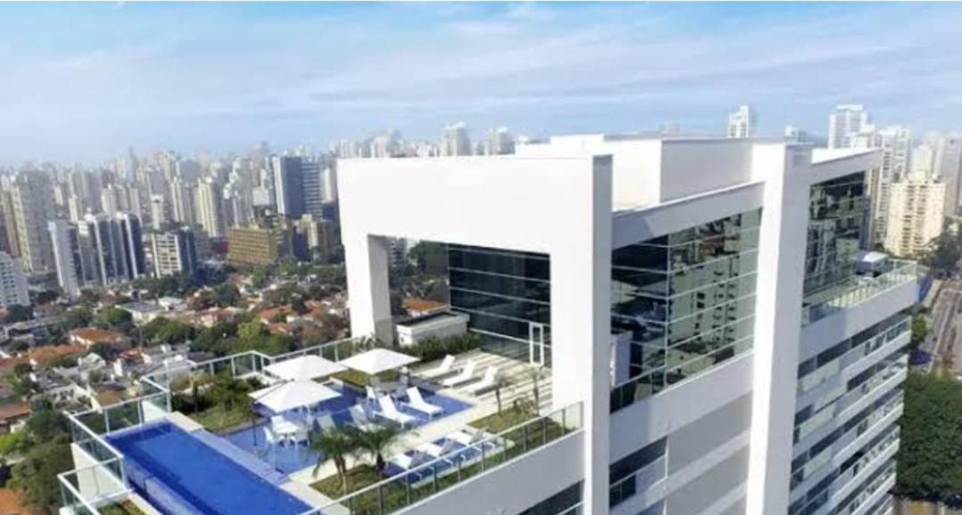 Estilo, Conforto E Vista Panoramica Ideal Para Trabalho Ou Lazer Sao Paulo Exterior photo