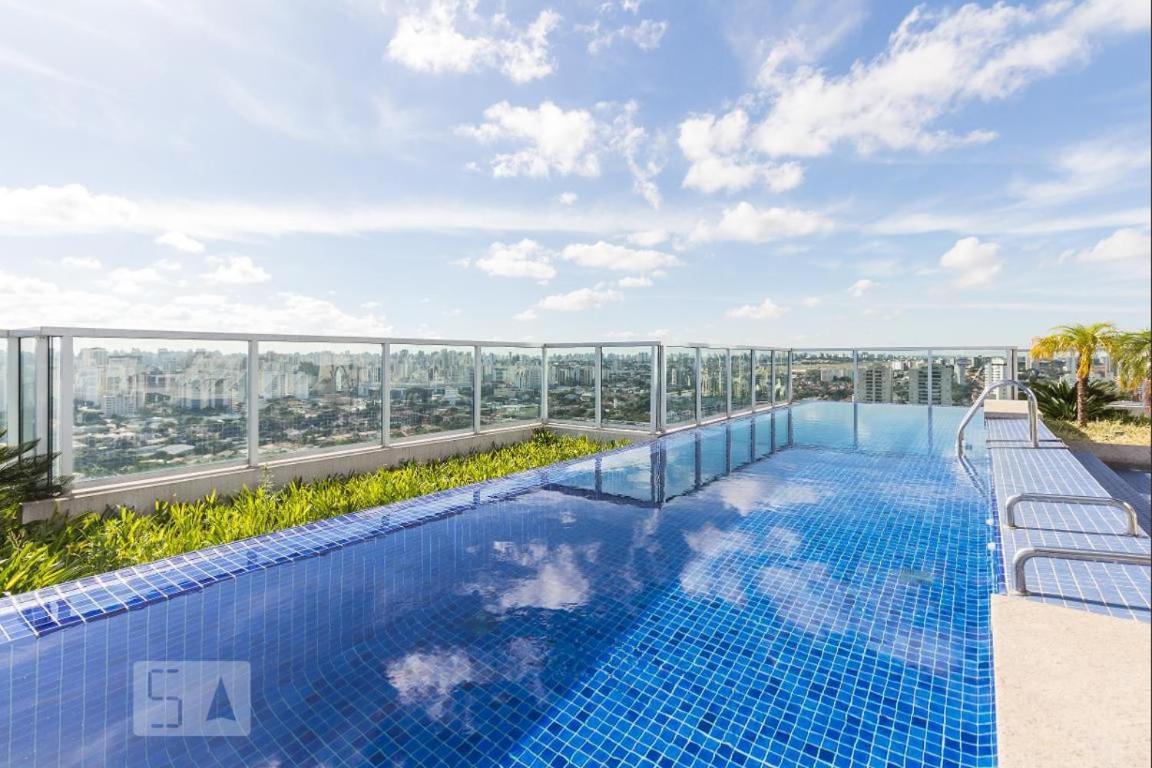 Estilo, Conforto E Vista Panoramica Ideal Para Trabalho Ou Lazer Sao Paulo Exterior photo
