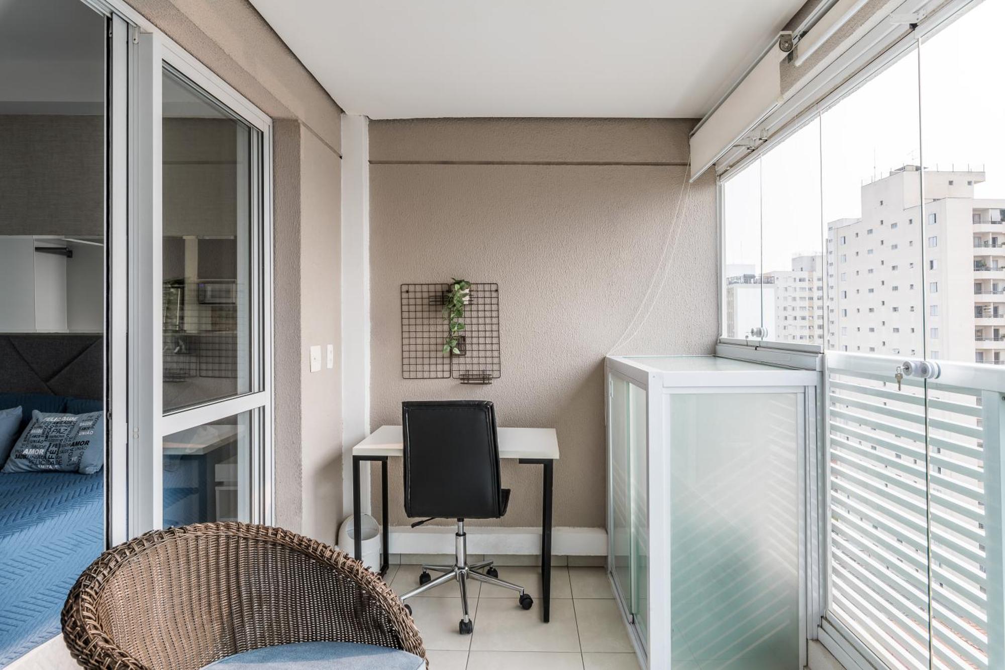 Estilo, Conforto E Vista Panoramica Ideal Para Trabalho Ou Lazer Sao Paulo Exterior photo
